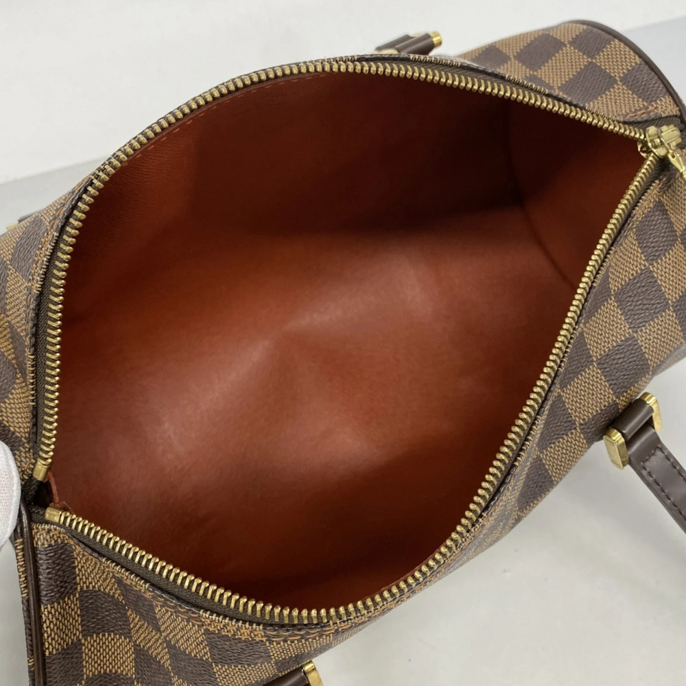 LOUIS VUITTON Brown Damier Papillon 30 Bag - Picture 4 of 10